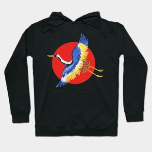 Beautiful Crane Hoodie